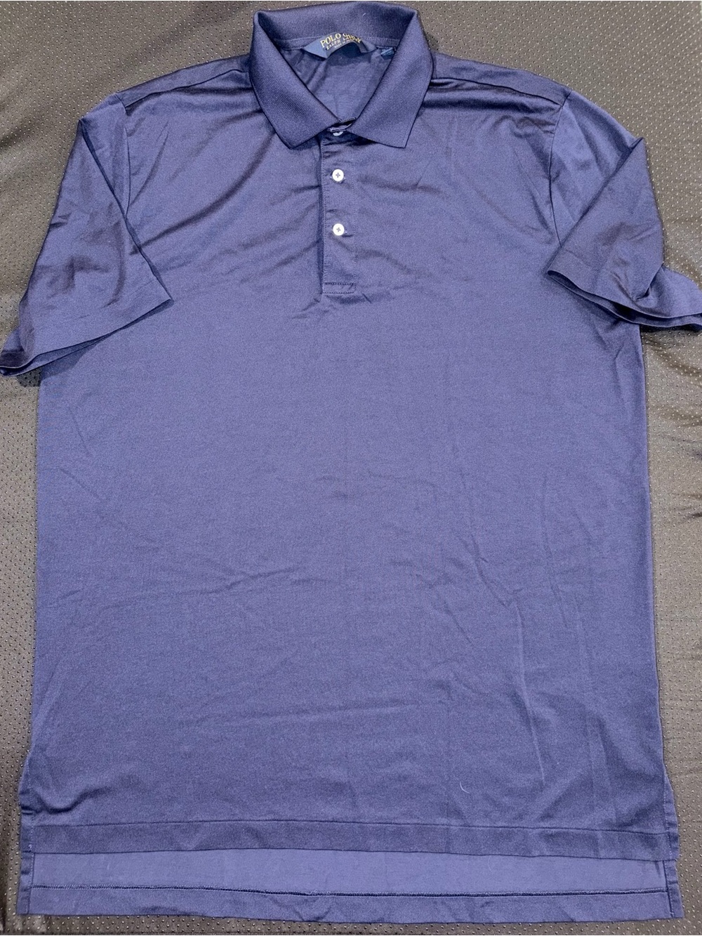 Polo Golf Ralph Lauren Navy Blue Short Sleeve Polo Shirt Men's Size L
